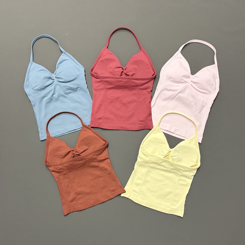 Crossfit Yoga - Top Sportivo da Donna Senza Cuciture