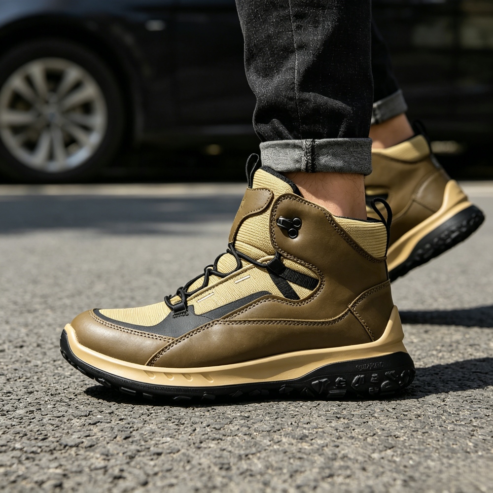 Crossfit Hard - Scarpe in Pelle a Collo Alto