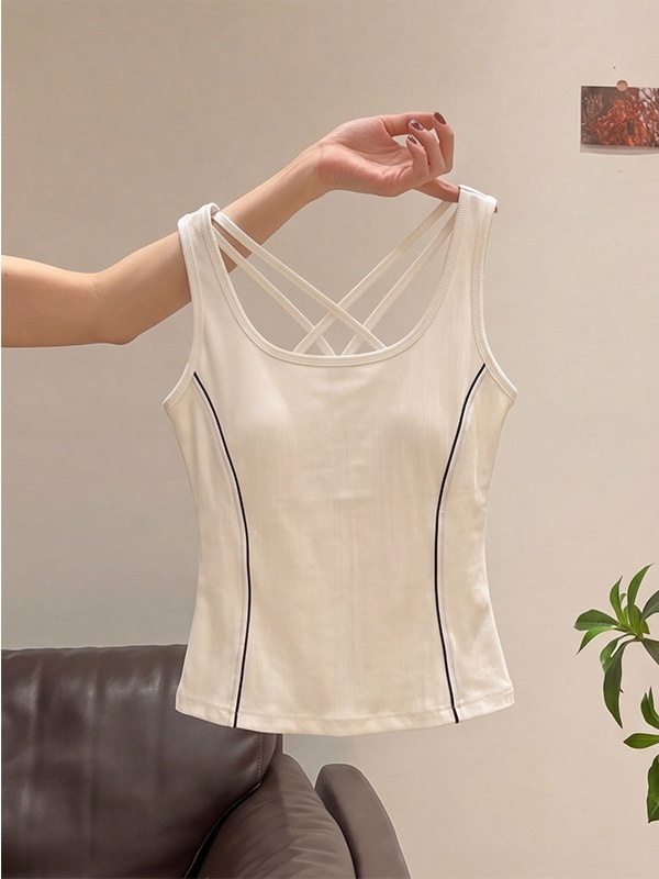 Crossfit Vest - Top Estivo da Donna Stile Americano