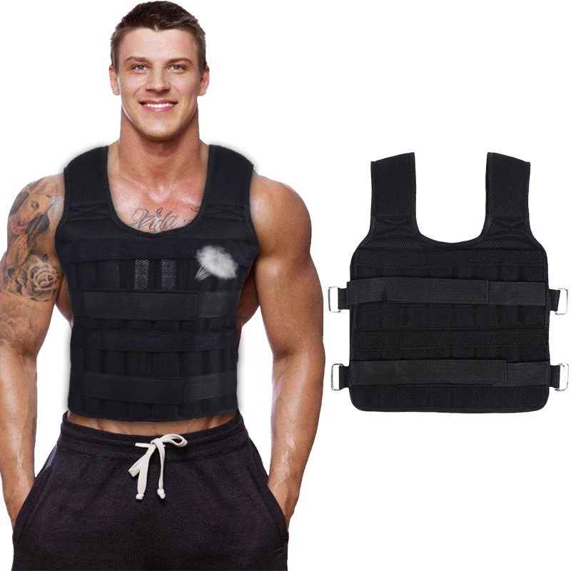 Crossfit Weight Vest - Gilet Zavorrato Vuoto 1680D, Carico Massimo