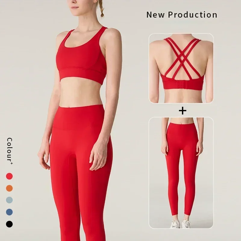 Crossfit Vest - Completo Yoga da Donna 2 Pezzi:
