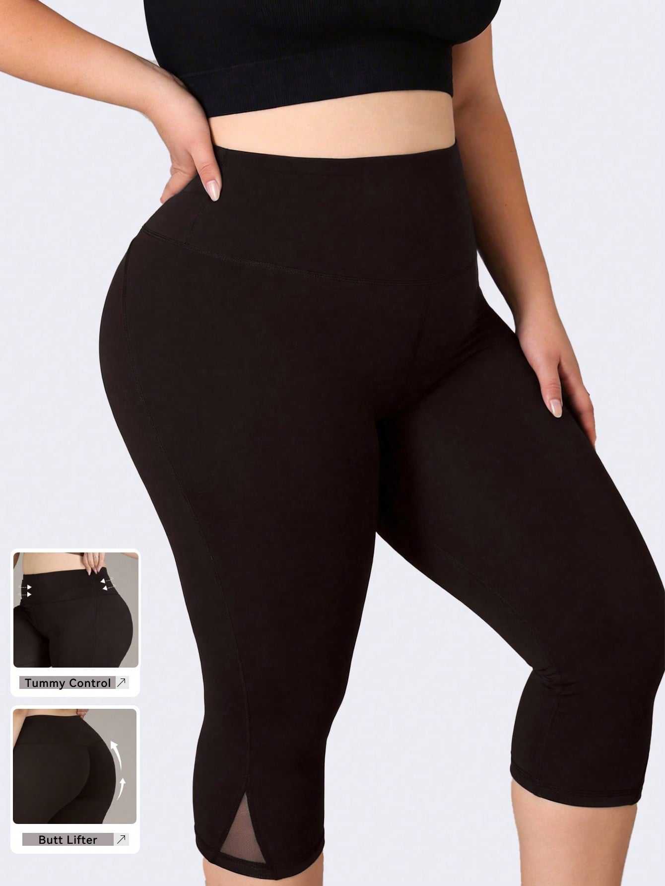 Crossfit Yoga - Leggings da palestra Plus Size da