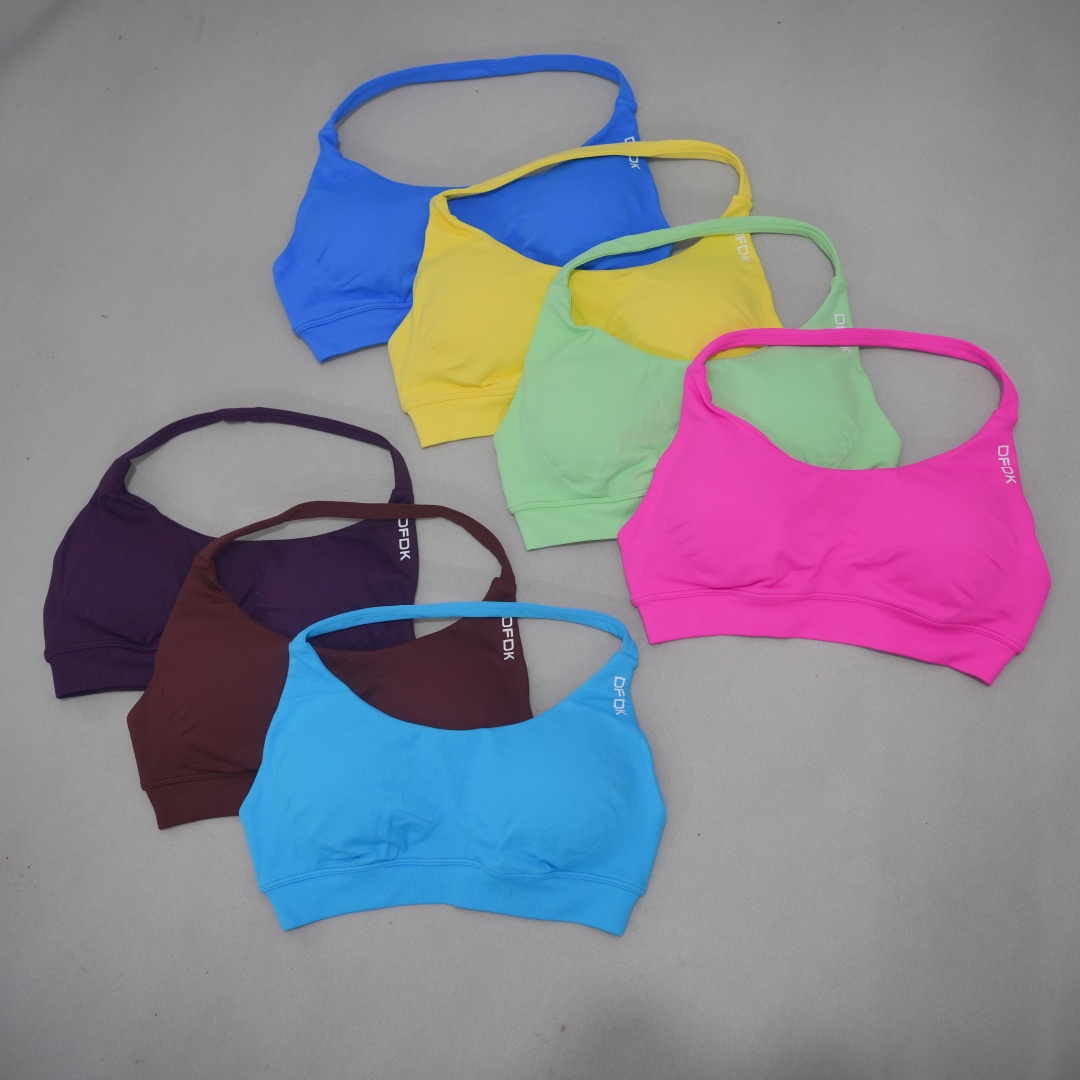 Crossfit Yoga - Reggiseno Sportivo Senza Cuciture DFDK per
