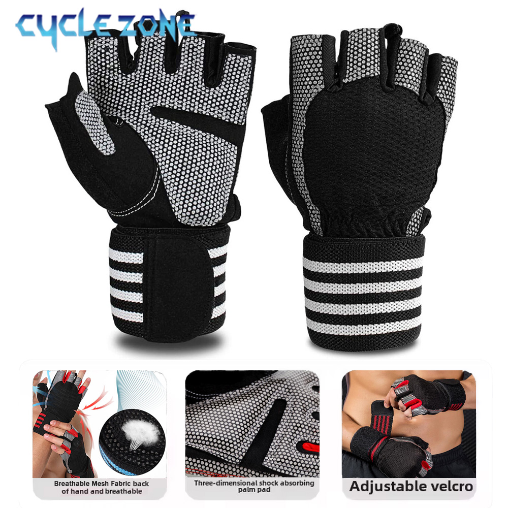 Crossfit Workout With Equipment - 1 Paio di Guanti da Palestra