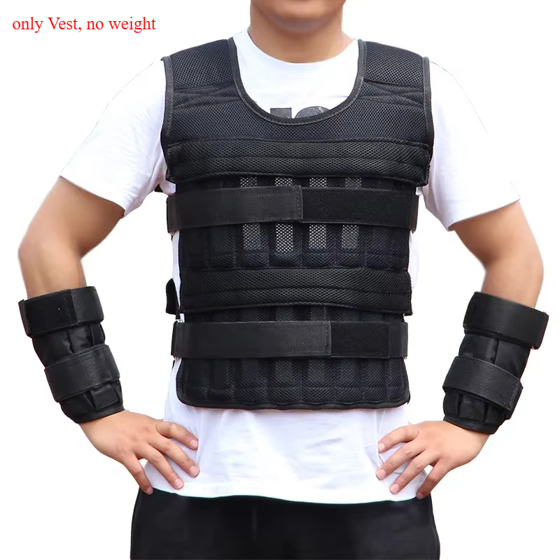 Crossfit Weight Vest - Solo Gilet 1x Versione Migliorata Regolabile,