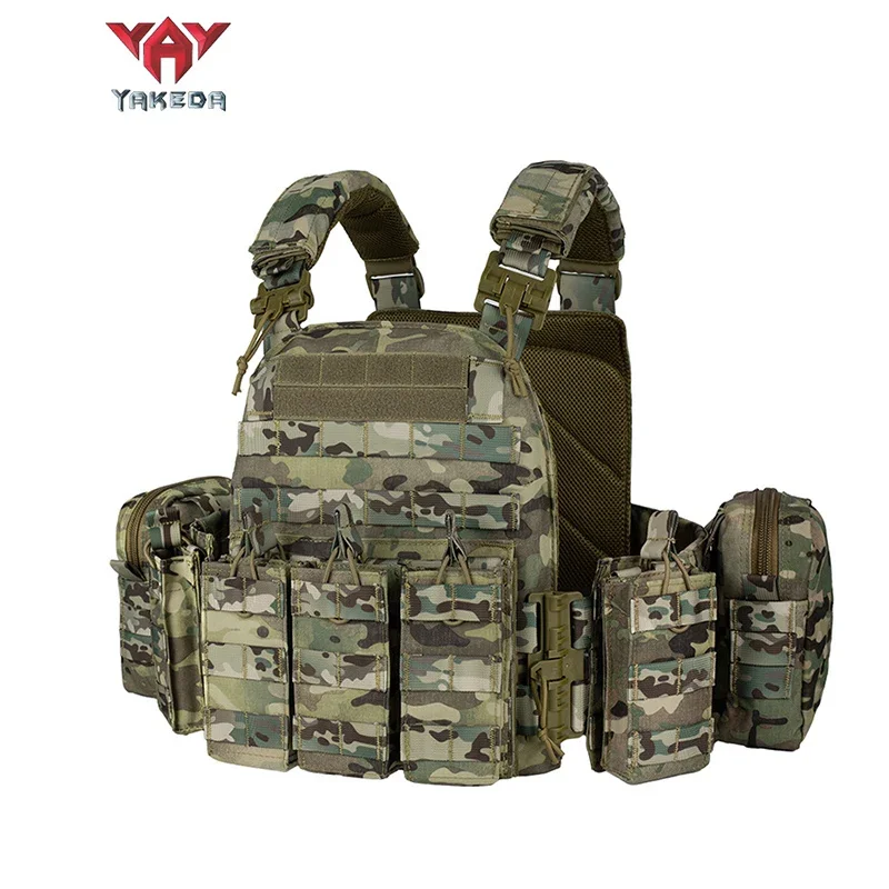 Crossfit Vest - YAKEDA Gilet portapiatti a sgancio rapido