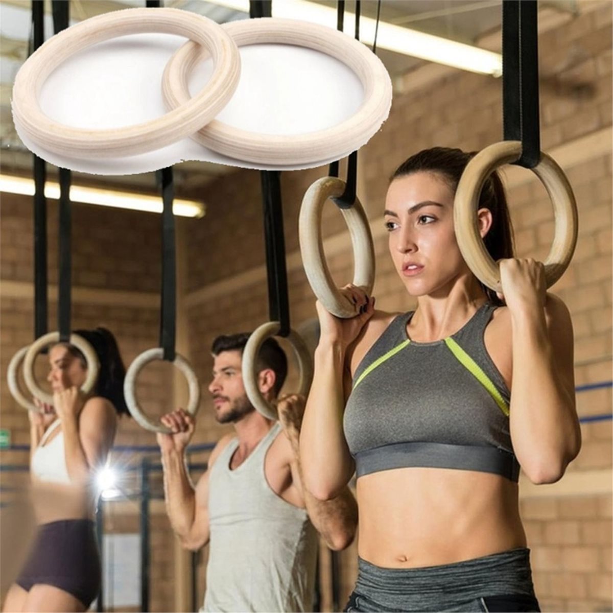 Offerta estiva: 2 anelli da gi - Gymnastic Ring Wood recensione e prezzo