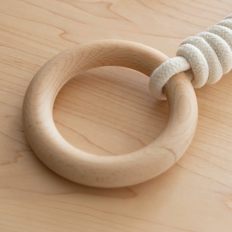 Anelli per appendere al letto, - Gymnastic Ring Wood recensione e prezzo