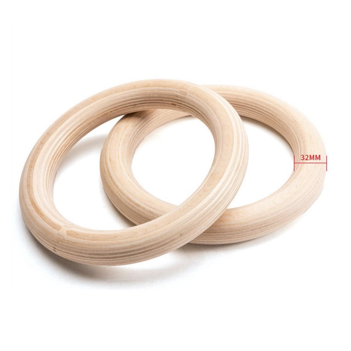 Offerta estiva: 2 anelli da gi - Gymnastic Ring Wood recensione e prezzo