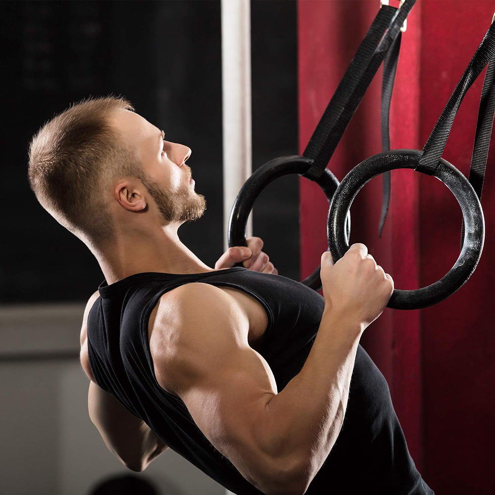 Anelli da ginnastica per allen - Gymnastic Ring Wood recensione e prezzo
