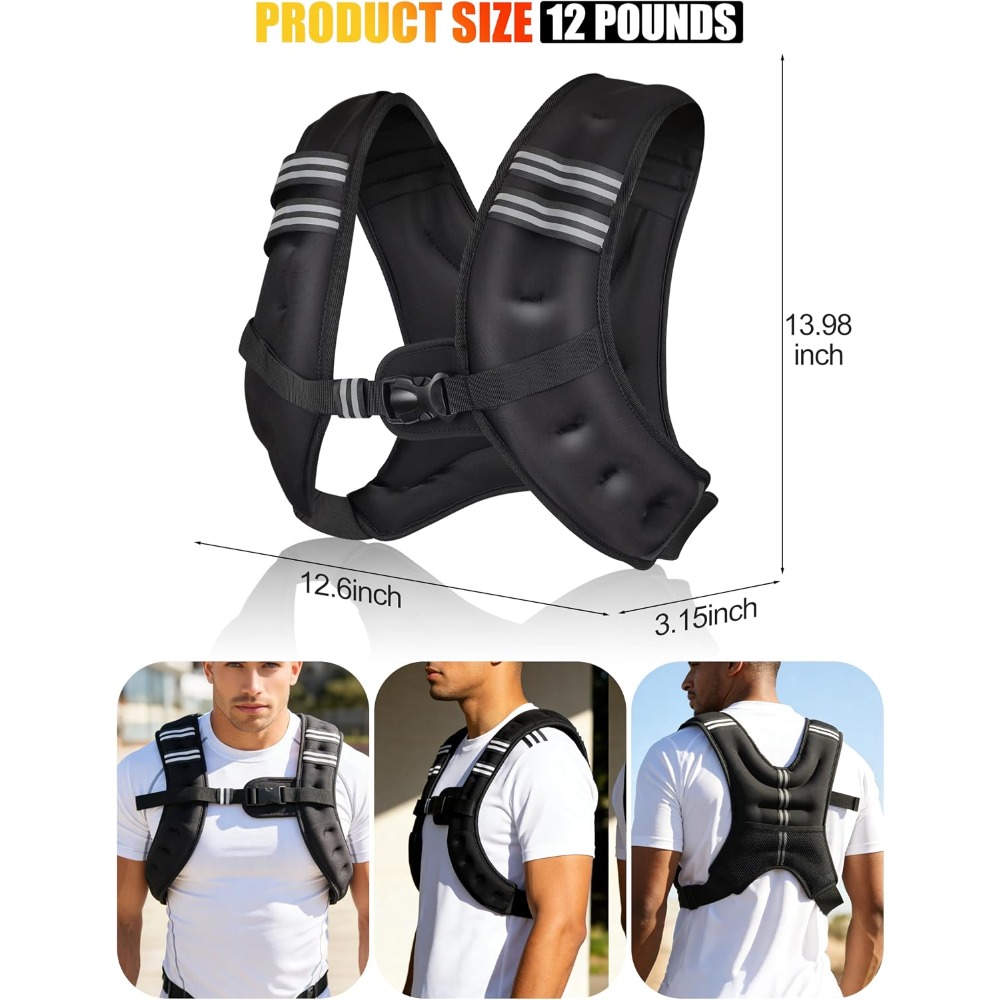 Gilet fitness con pesi pre-rie - Crossfit Weight Vest recensione e prezzo