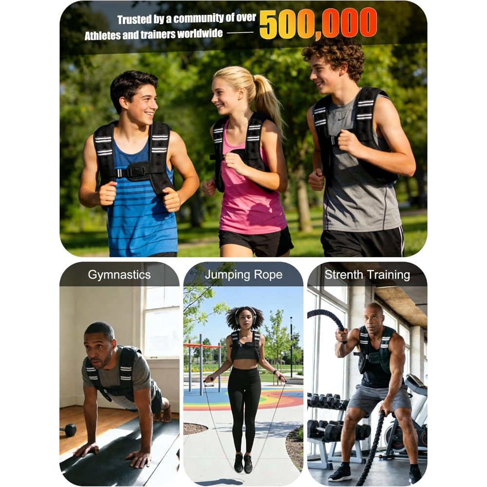 Gilet fitness con pesi pre-rie - Crossfit Weight Vest recensione e prezzo