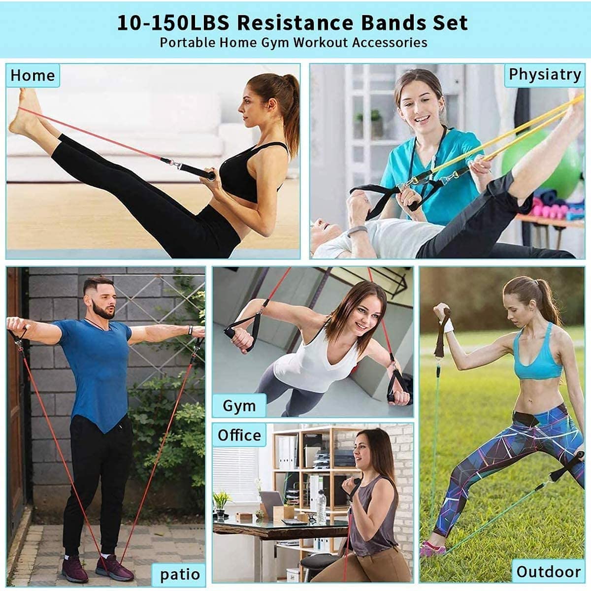 Fasce di resistenza per fitnes - Crossfit Ga recensione e prezzo