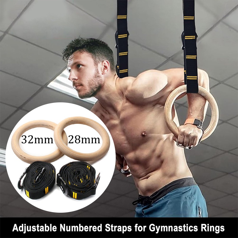 Anelli da Ginnastica da 28mm e - Gymnastic Ring Wood recensione e prezzo