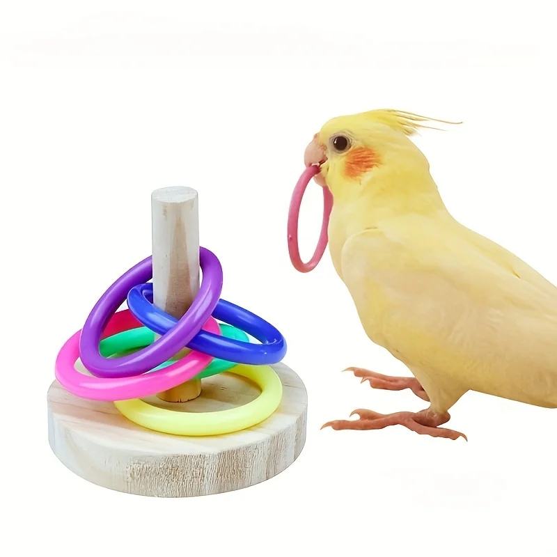 Giocattolo interattivo in legn - Gymnastic Ring Wood recensione e prezzo