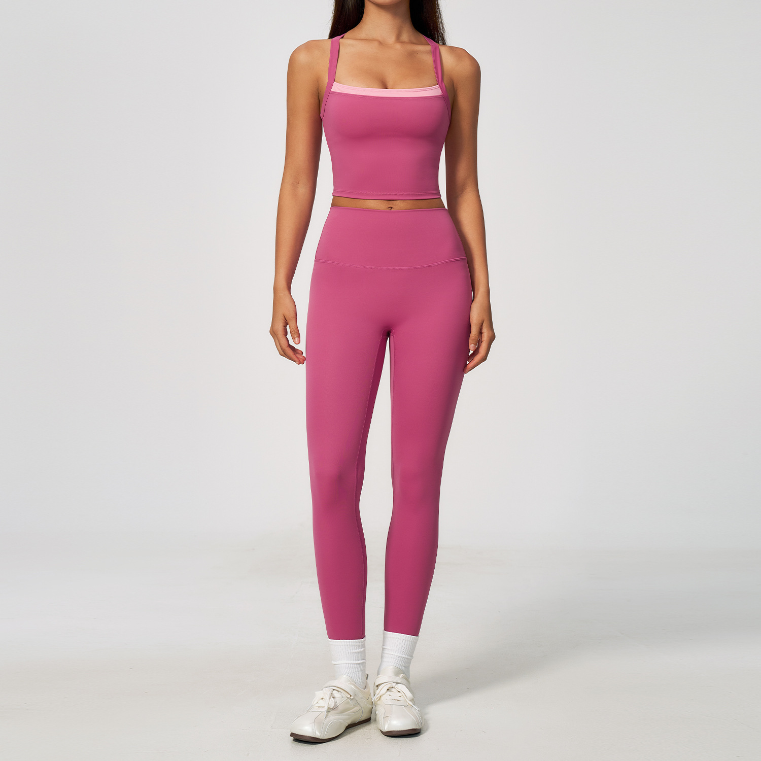 Set Yoga 2 Pezzi da Donna: Leg - Crossfit Vest recensione e prezzo